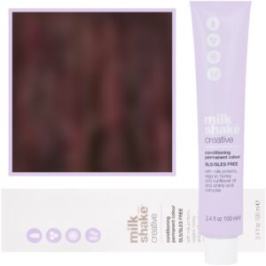 Milk Shake Creative - farba do włosów 100ml, pełna paleta kolorów 4,6 | 4R || Średni Czerwony Brąz