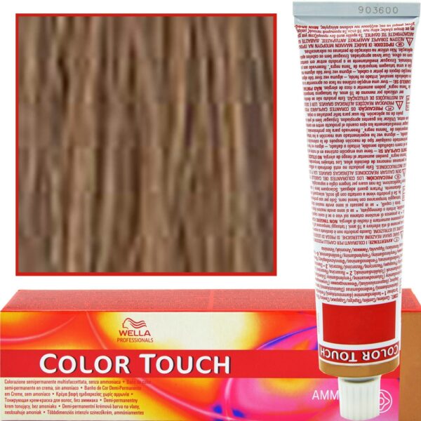 WELLA COLOR TOUCH profesjonalna farba do włosów 60 ml 7/1 Średni Popielaty Blond