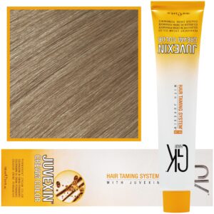 GK Hair Juvexin - farba do koloryzacji włosów z keratyną, 100ml 9,0 | Intensywny Bardzo Jasny Blond