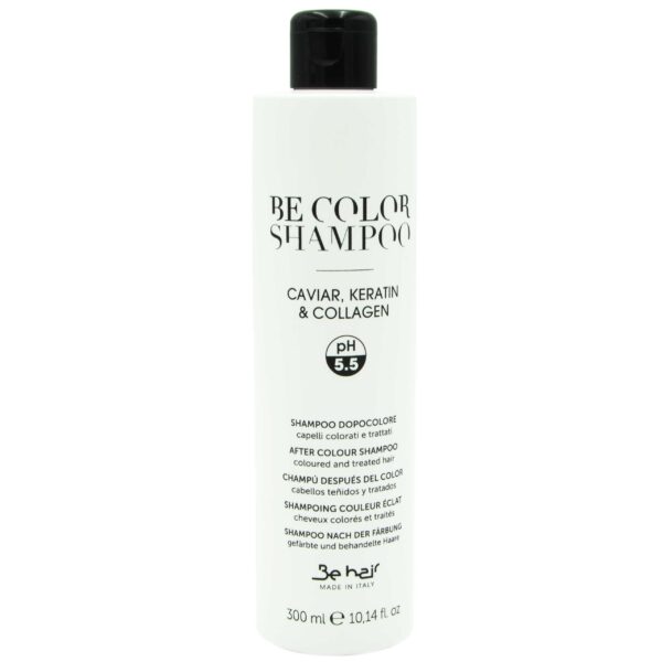 Be Hair BE COLOR - szampon z kawiorem do włosów farbowanych, 300ml