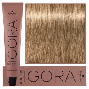Schwarzkopf Professional Igora Royal Color 10 – 10-minutowa farba do włosów, 60ml 8-4 | Jasny Blond Beżowy