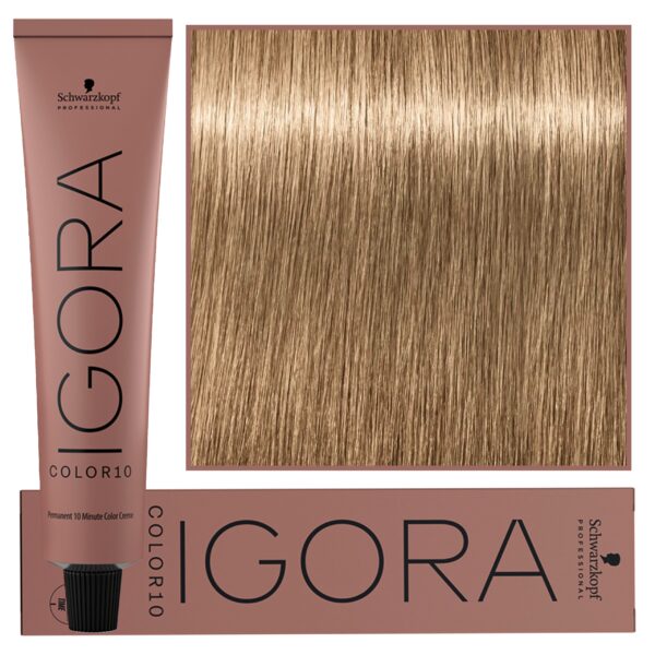 Schwarzkopf Professional Igora Royal Color 10 – 10-minutowa farba do włosów, 60ml 8-4 | Jasny Blond Beżowy