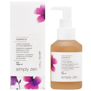 Simply Zen Restructure Sublime Oil - wygładzający olejek do włosów zniszczonych, 100ml