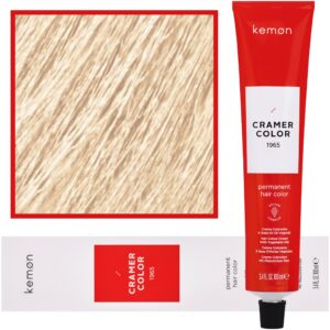 Kemon Cramer Color – kremowa farba do włosów z olejem kokosowym, 100ml 1000 | Naturalny Ultra-Rozjaśniacz