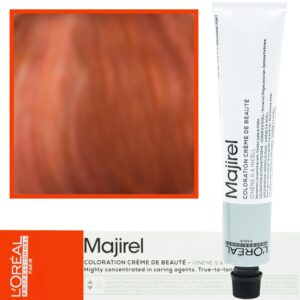 Loreal Majirel - profesjonalna farba do włosów, paleta kolorów, 50ml 7.43 Blond Miedziano-Złocisty