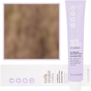 Milk Shake Creative - farba do włosów 100ml, pełna paleta kolorów 8,13 | 8AG || Jasny Popielaty Złoty Blond