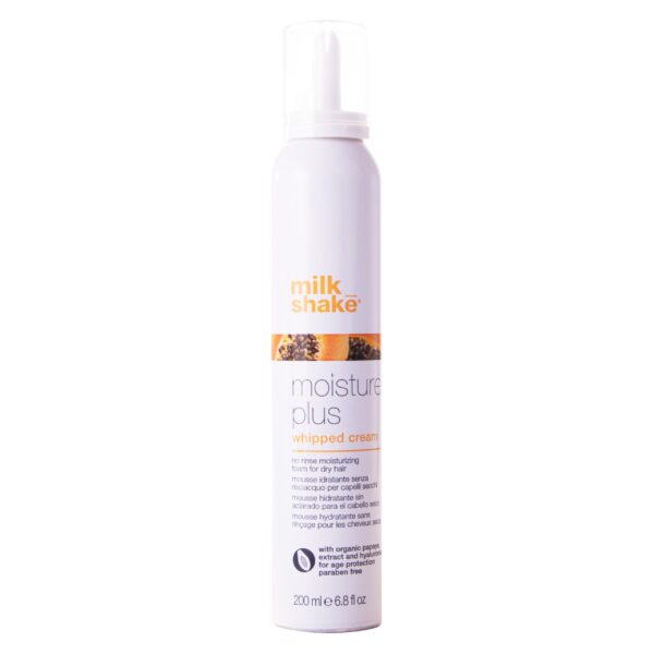Milk Shake Moisture Plus Whipped Cream - odżywka do włosów w piance bez spłukiwania, 200 ml