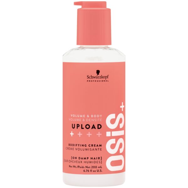 Schwarzkopf OSIS+ UPLOAD krem na objętość o średnim utrwaleniu ,200ml