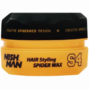 Nishman Spider Wax S4 Argan - włóknista pomada do włosów, 150ml