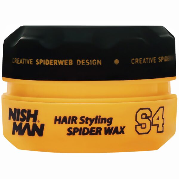 Nishman Spider Wax S4 Argan - włóknista pomada do włosów, 150ml