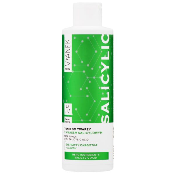 Vianek Hero - tonik do twarzy z kwasem salicylowym, 200ml