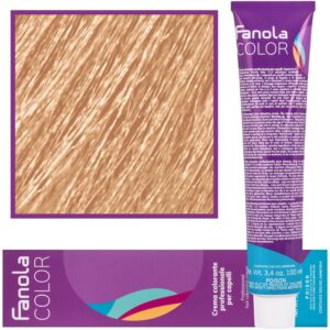 Fanola Crema Color farba - profesjonalny krem koloryzujący, 100 ml 10.3 | Platynowy Złoty Blond