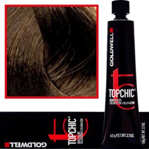 Goldwell Topchic - profesjonalna farba do włosów, 60ml 7-B Średni Beżowy Blond