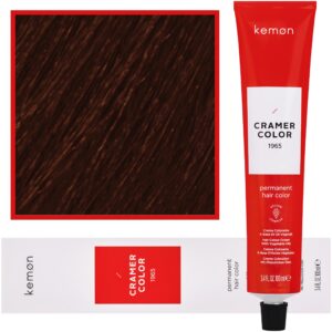 Kemon Cramer Color – kremowa farba do włosów z olejem kokosowym, 100ml 6,43 | Ciemny Miedziany Złoty Blond