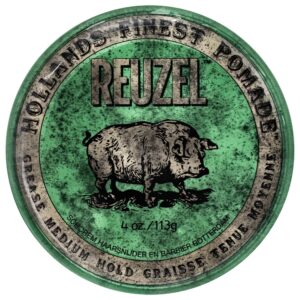 Reuzel Grease Medium Hold - pomada do włosów o średnim stopniu utrwalenia, 113g