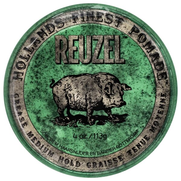 Reuzel Grease Medium Hold - pomada do włosów o średnim stopniu utrwalenia, 113g