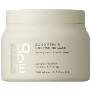 Schwarzkopf BlondMe Bond Repair Nourish - wzmacniająca maska do włosów blond, 200ml