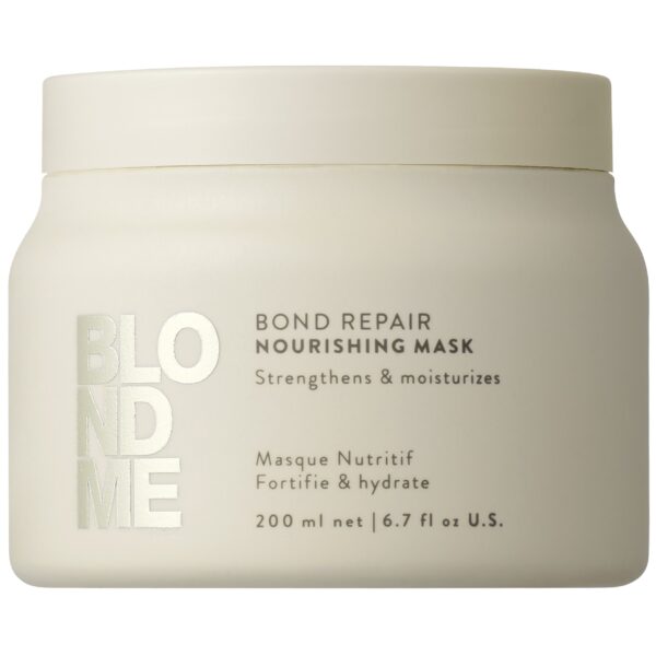 Schwarzkopf BlondMe Bond Repair Nourish - wzmacniająca maska do włosów blond, 200ml