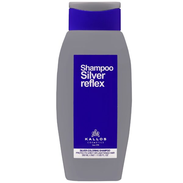 Kallos Silver Reflex Shampoo - szampon do włosów blond neutralizujący żółte odcienie 350ml