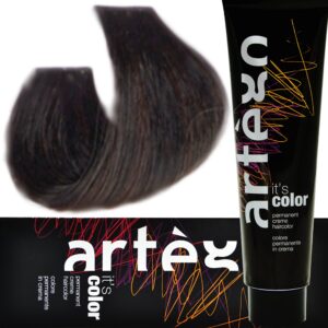 ARTEGO IT'S COLOR - farba w kremie 150ml, cała paleta kolorów 2.0 - 2N | Bardzo Ciemny Brąz