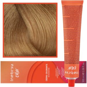 Inebrya Color - farba krem koloryzujący do włosów, 100ml 8/73 | Jasny Brązowy Złoty Blond
