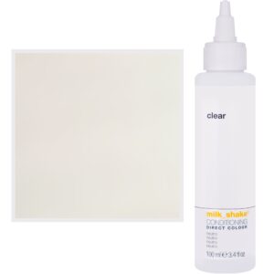 Milk Shake Direct Colour Toner do koloryzacji włosów 100ml, pełna paleta kolorów CLEAR || Neutralny