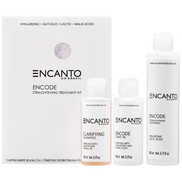 Encanto Encode Straightening Treatment Kit - zestaw do keratynowego prostowani włosów