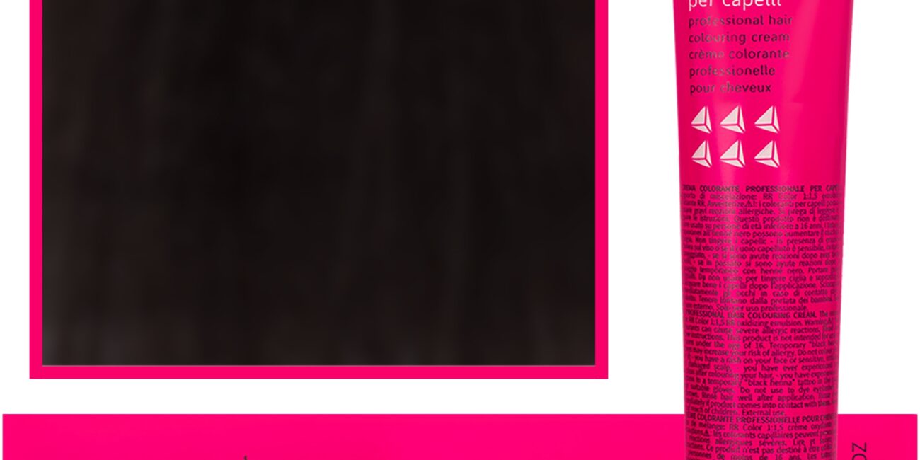 RR Line Farba Crema profesjonalna farba do włosów 100ml 4.01 | Naturalny Brąz Popielaty