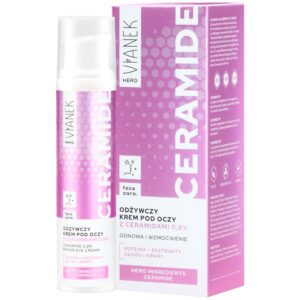 Vianek Hero - odżywczy krem pod oczy z ceramidami, 15ml