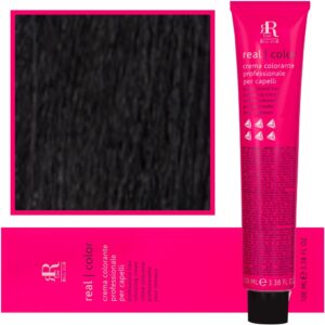 RR Line Farba Crema profesjonalna farba do włosów 100ml 1.0 | Czarny