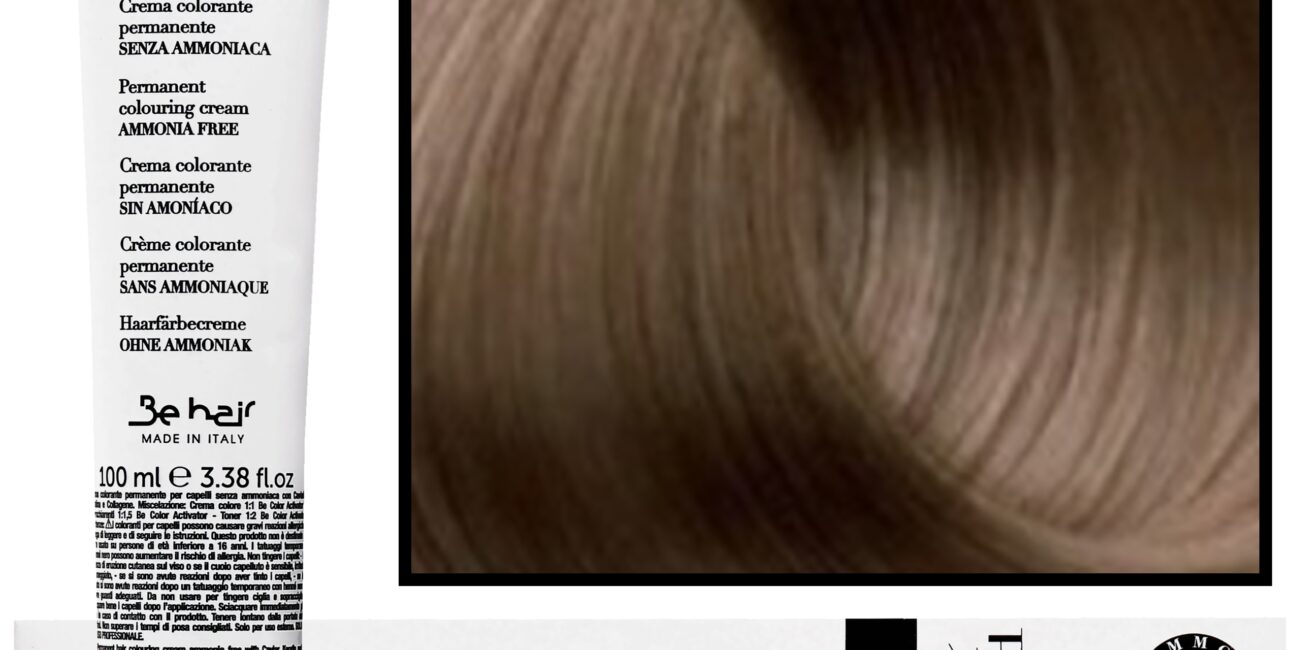 Be Hair Be Color 12 minute - farba do włosów bez amoniaku, 100ml 6,0 | Ciemny Blond