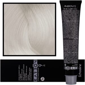 Echosline Karbon Vegan wegańska farba do włosów z węglem aktywnym, 100ml Pearl Toner | Toner Perłowy