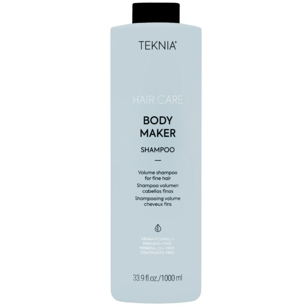 Lakme Teknia Body Maker - nadający objętości szampon do włosów cienkich i łamliwych, 1000ml