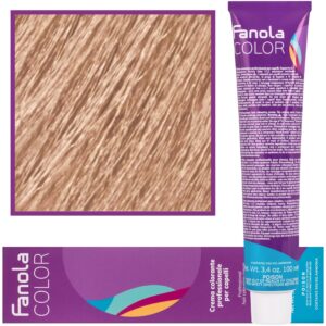 Fanola Crema Color farba - profesjonalny krem koloryzujący, 100 ml 10.0 | Platynowy Blond