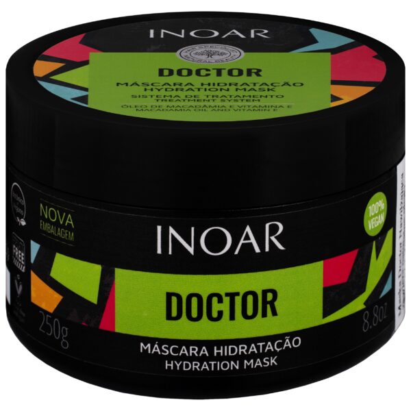 Inoar Doctor hidratacao - maska bardzo mocno nawilżająca włosy, 250g