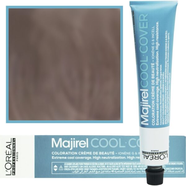 Loreal Majirel Cool Cover - farba zimne odcienie chłodnych blondów, 50ml 8.1 Jasny Blond Popielaty