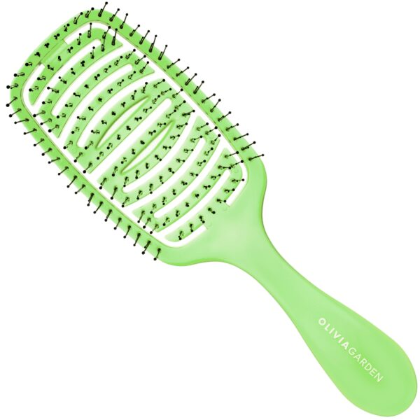 Olivia Garden iDetangle Hair Pride Edition - szczotka do rozczesywania włosów, różne kolory Green | Zielona