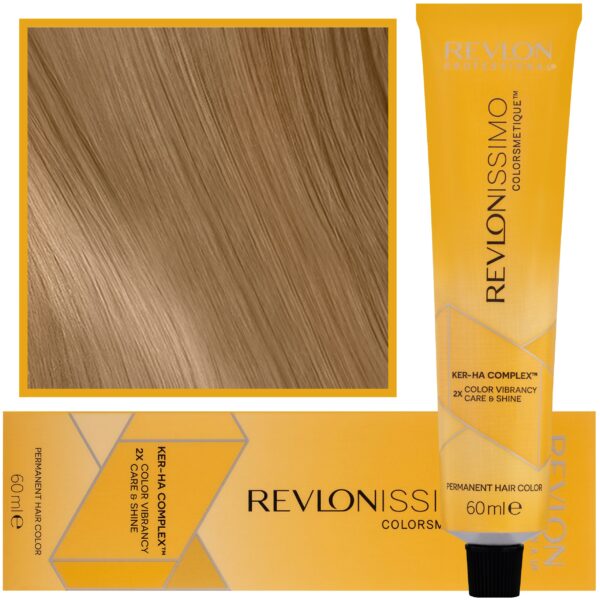 Revlon Revlonissimo Colorsmetique - kremowa farba do włosów, 60ml 7,3 | Średni Złoty Blond