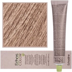 Echosline Echos Color Colouring Cream - wegańska farba do włosów, 100ml NUDE 10,32 | Platynowy Blond Taupe