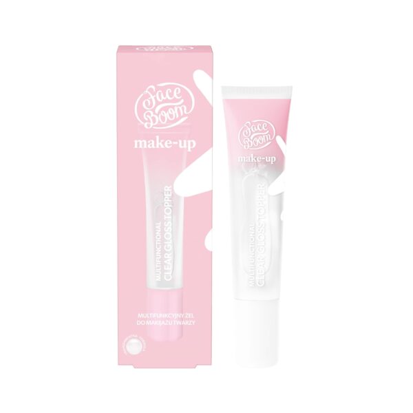 FaceBoom Multifunkcyjny CLEAR GLOSS do makijażu Przezroczysta Nimfa