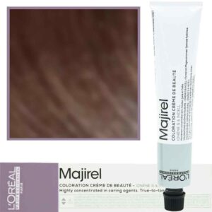 Loreal Majirel - profesjonalna farba do włosów, paleta kolorów, 50ml 8.21 Jasny Blond Opalizująco-Popielaty