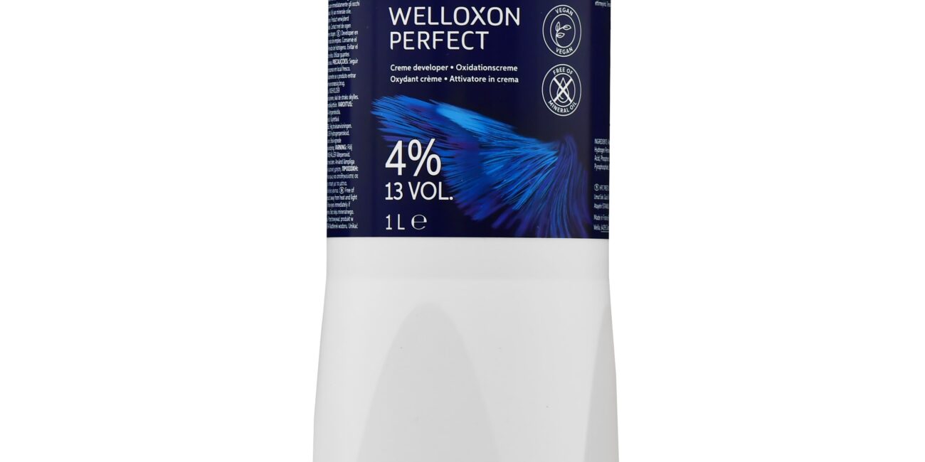 Wella Welloxon Perfect Me - profesjonalny oxydant w kremie do koloryzacji włosów, 1000ml 4%