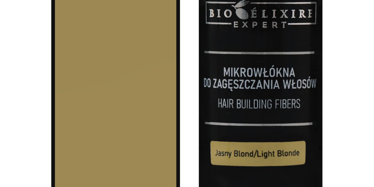 Bioelixire Mikrowłókna bawełniane do zagęszczania włosów, różne kolory, 30g Light Blonde | Jasny blond