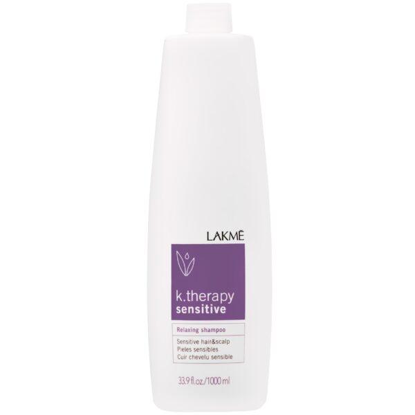 Lakme K.Therapy Sensitive Shampoo - łagodzący szampon do wrażliwej skóry głowy, 1000ml