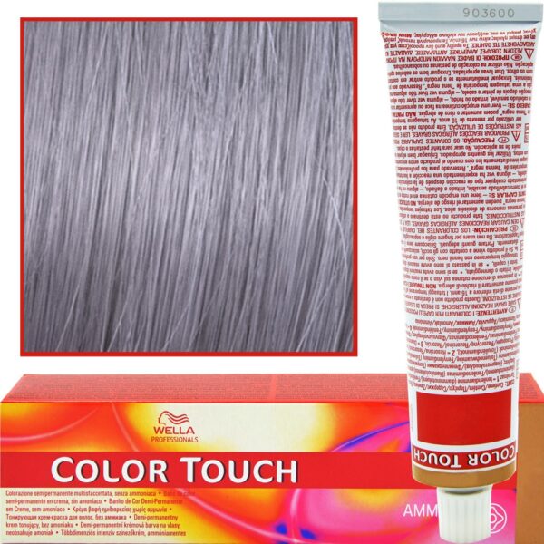 WELLA COLOR TOUCH profesjonalna farba do włosów 60 ml 7/86 Średni Blond Perłowo-Fioletowy