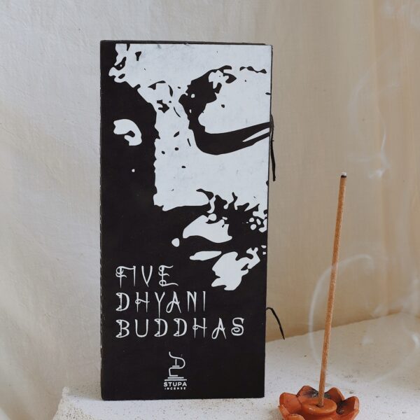 Zestaw prezentowy Five Dhyani Buddhas Stupa Incense - 110 szt. kadzidełek patyczkowych
