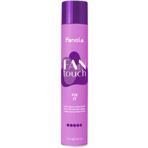 Fanola FanTouch Extra Strong Spray - bardzo mocny spray utrwalający do włosów, 500ml