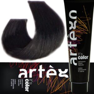 ARTEGO IT'S COLOR - farba w kremie 150ml, cała paleta kolorów 1.0 - 1N | Czarny