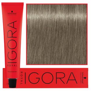 Schwarzkopf Professional Igora Royal - trwała farba do włosów o innowacyjnej formule, 60ml 9-24 | Ekstra Jasny Blond Popielato Beżowy