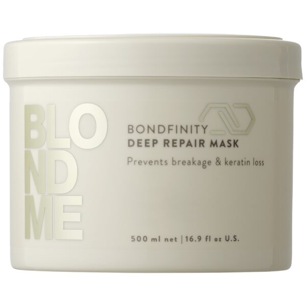 Schwarzkopf BlondMe Bondfinity Repair - głęboko regenerująca maska do włosów blond, 500ml